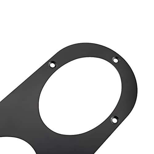 KIMISS Air Diversion Diffuser Panel, 2 pcs Universal Aluminium Alloy Rear Bumper Race Air Diversion Diffuser Panel Car Styling - Image 5