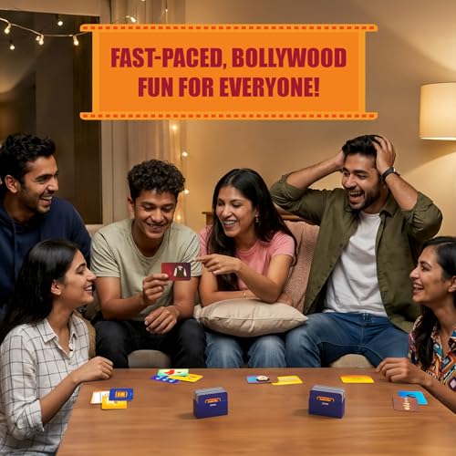 Gouda Games Bollywood Battle Card Game - Fast-Paced Trivia & Guessing Game, Fun for Game Nights, Parties & Family Time, Gifts for Bollywood Fans, Board Game Lovers, Adults, Teens & Kids, 3-12 Players - Image 3