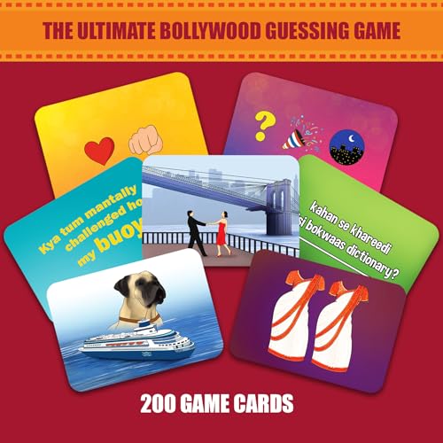 Gouda Games Bollywood Battle Card Game - Fast-Paced Trivia & Guessing Game, Fun for Game Nights, Parties & Family Time, Gifts for Bollywood Fans, Board Game Lovers, Adults, Teens & Kids, 3-12 Players - Image 2