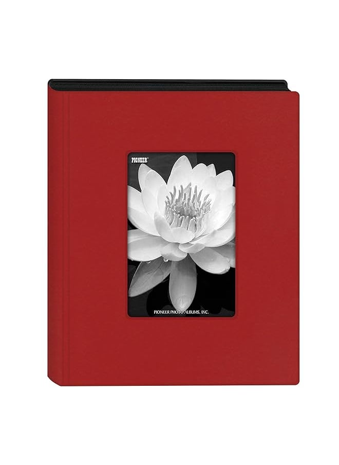 ألبومات صور بايونير ألبوم صور Kz 46 R Mini Frame Cover يحمل 24 صورة باللون الأحمر 4 بوصات × 6 بوصات  - Image 1