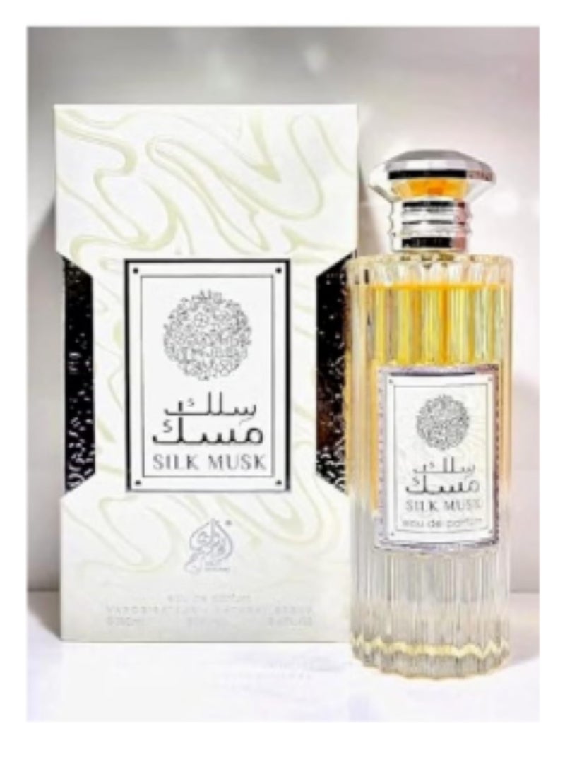 Wadi Al Khaleej Silk Musk Perfume a Calm and Soft Scent for Women Eau de Parfum 100ml  - Image 2