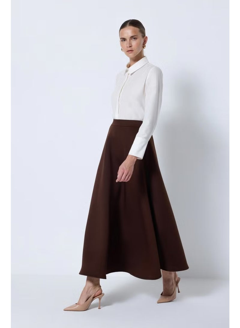 Touche Puffy Scuba Skirt - Image 3