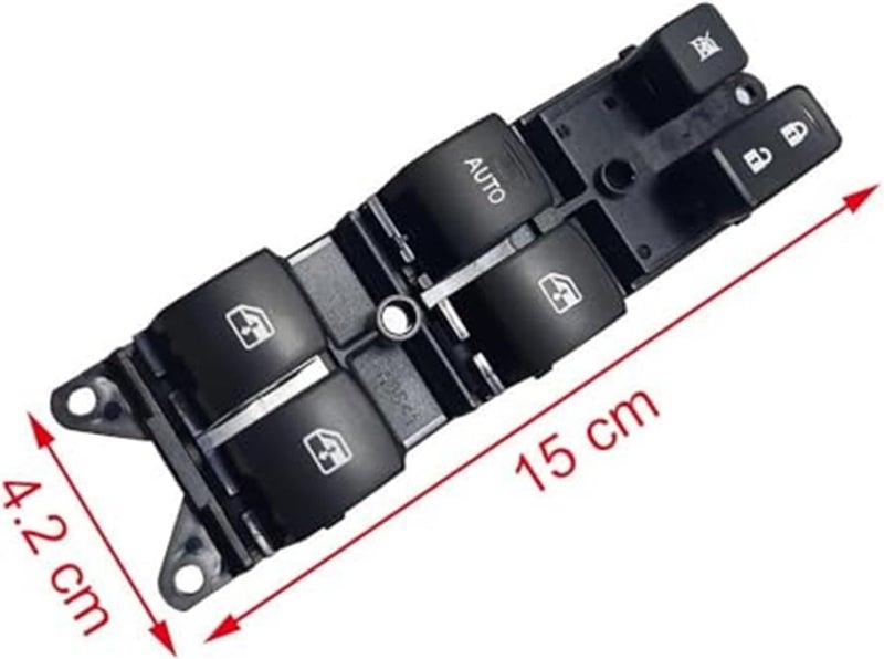 Wivplex Electric Window Control Switch for Mitsubishi Outlander 3 - Image 2