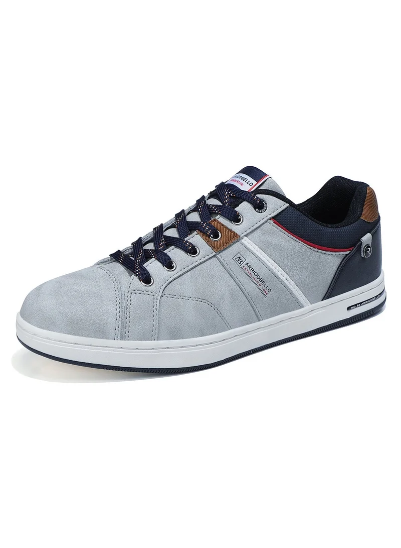 ARRIGO BELLO Men's Stylish Sneakers Low Top Casual Lace-up Shoes for Daily Wear
