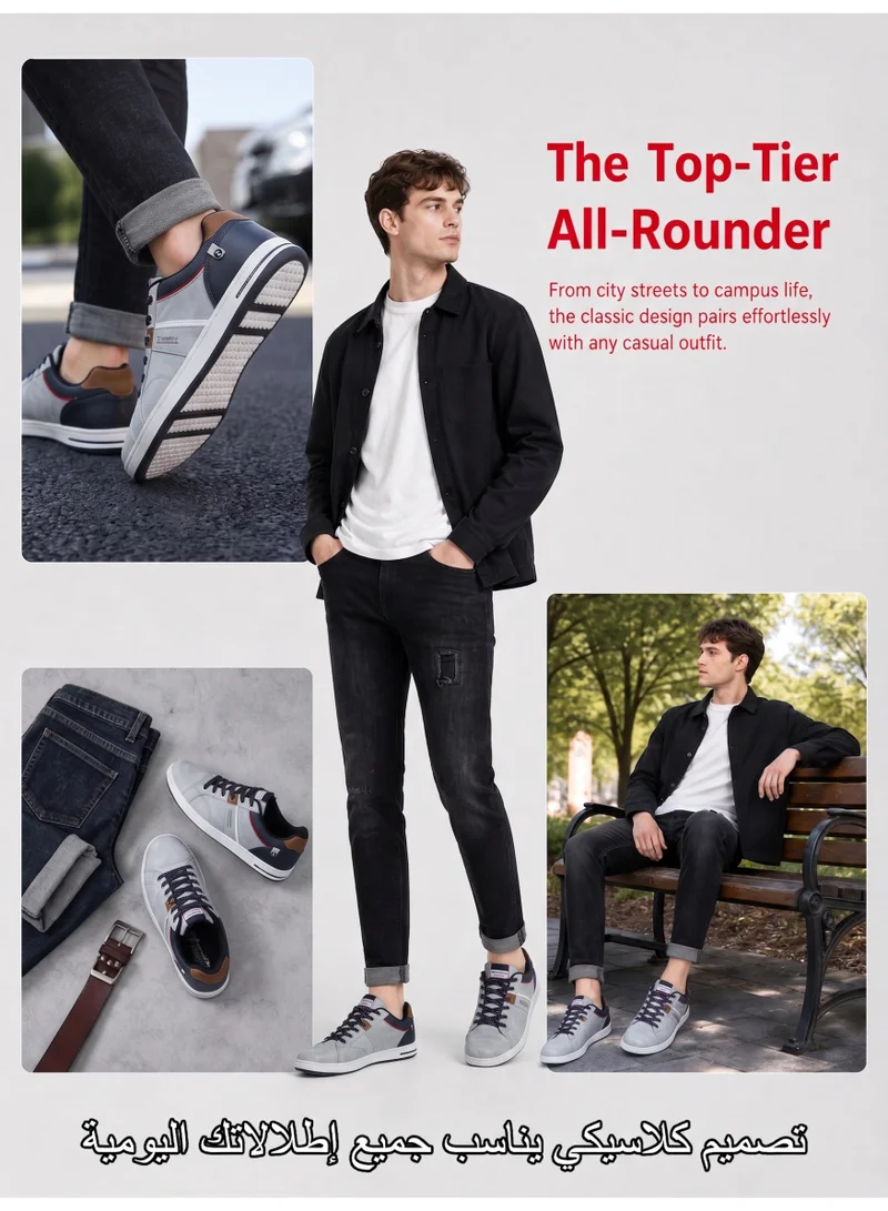 ARRIGO BELLO A1002-4 ARRIGO BELLO Men's Stylish Sneakers Low Top Casual Lace-up Shoes for Daily Wear for Men | Best Price UAE