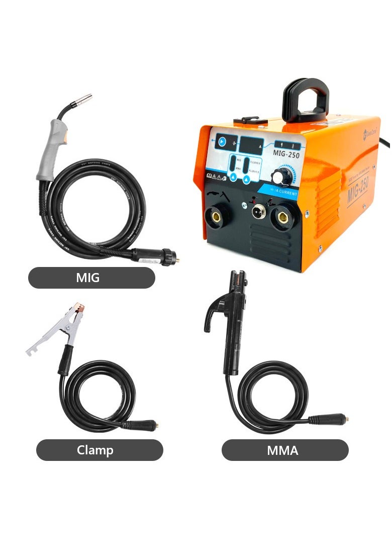 GearZone 2 in 1 Welding Machine (MMA MIG-250A 220V), Portable and Safe Home Welding Machine, Power Tools Welding Equipment with Accessories  - Image 4