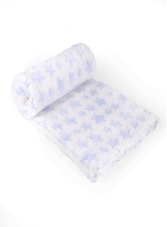 Kicks & Crawl Blue Bear Toy Blanket | Soft Blanket for Baby Girl and Baby Boy - Image 3