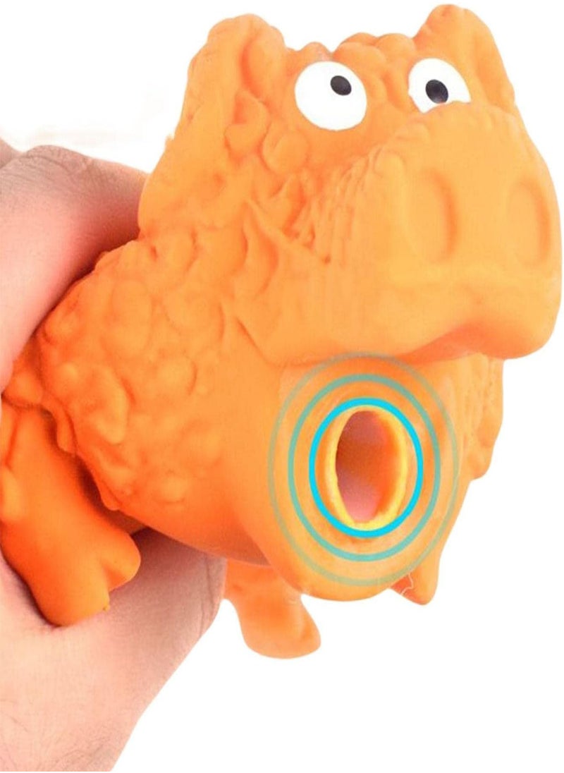 GGOOT - Squeaky Pig Dog Toys | Interactive Rubber Pig Dog Chew Toy | Squeaker Chew Training Puppy Supplies, Durable Latex Spot Grunting Pig Dog Toys That Oink for Small Medium Large Dogs - Image 1