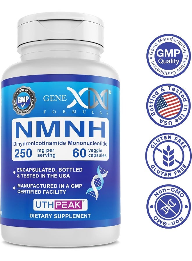 Genex Formulas NMNH Dietary Supplement 250mg for Healthy Aging - Image 4