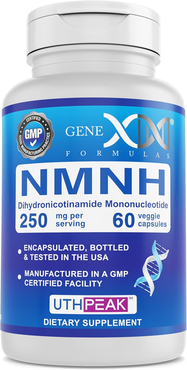 Genex Formulas NMNH Dietary Supplement 250mg for Healthy Aging - Image 1