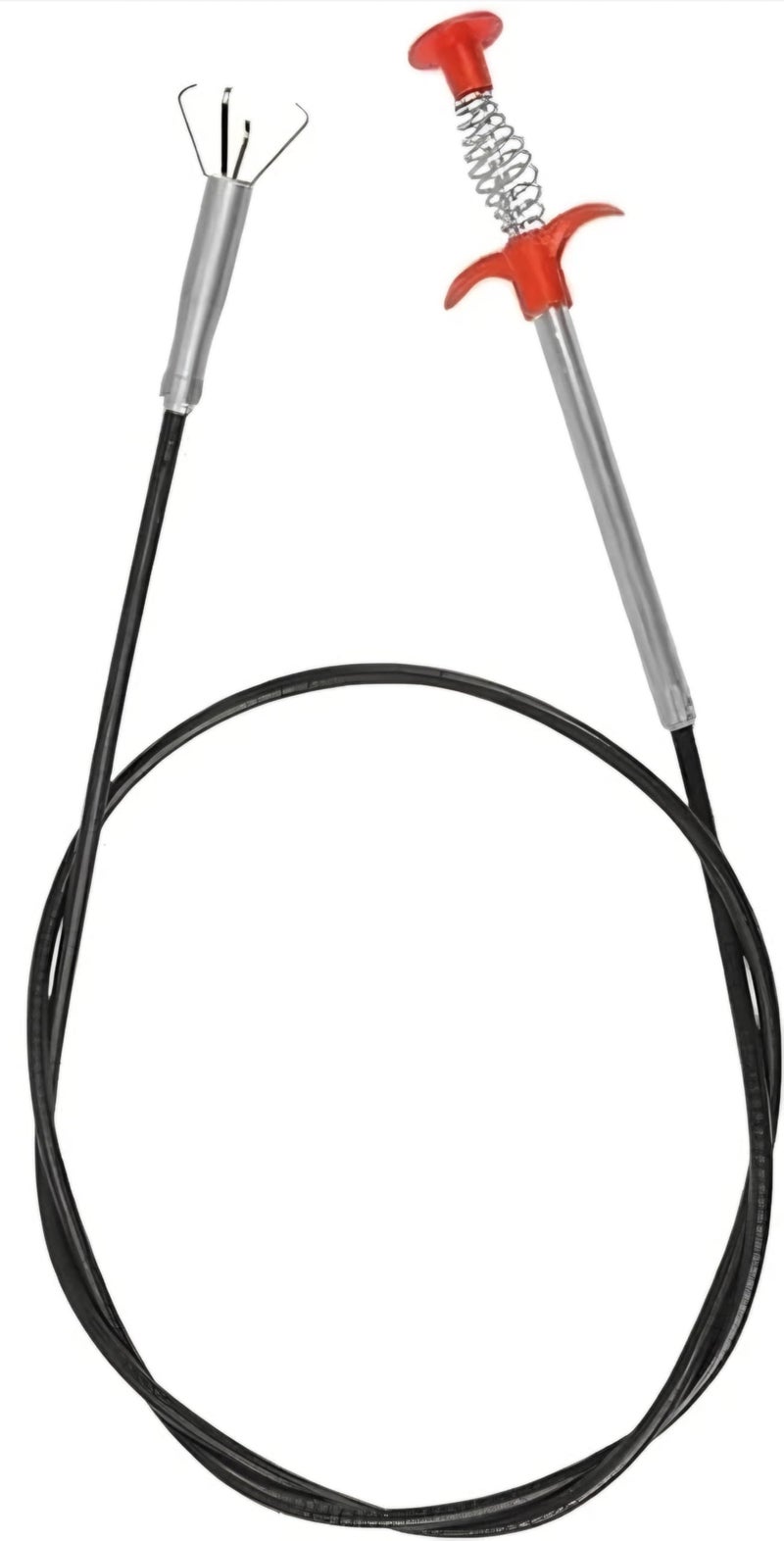 Drain and Toilet Plunger Set, Rubber Plunger with Flexible Metal Wire to Remove Clogging Easily - Image 2