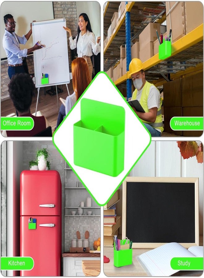 NinthKey Magnetic Pen Holder Pen Pencil Marker Holder Storage Organizer for Whiteboard, Refrigerator, Locker and Other Metal Surfaces, etc.. - Image 5