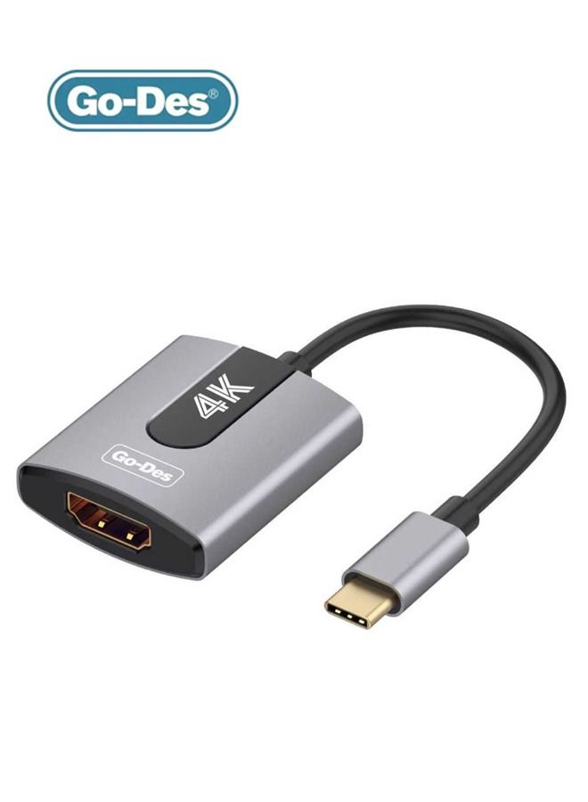 GO-DES محول Go-Des Type-C إلى HDMI (USB-C) HDTV GD-8279 - Image 1