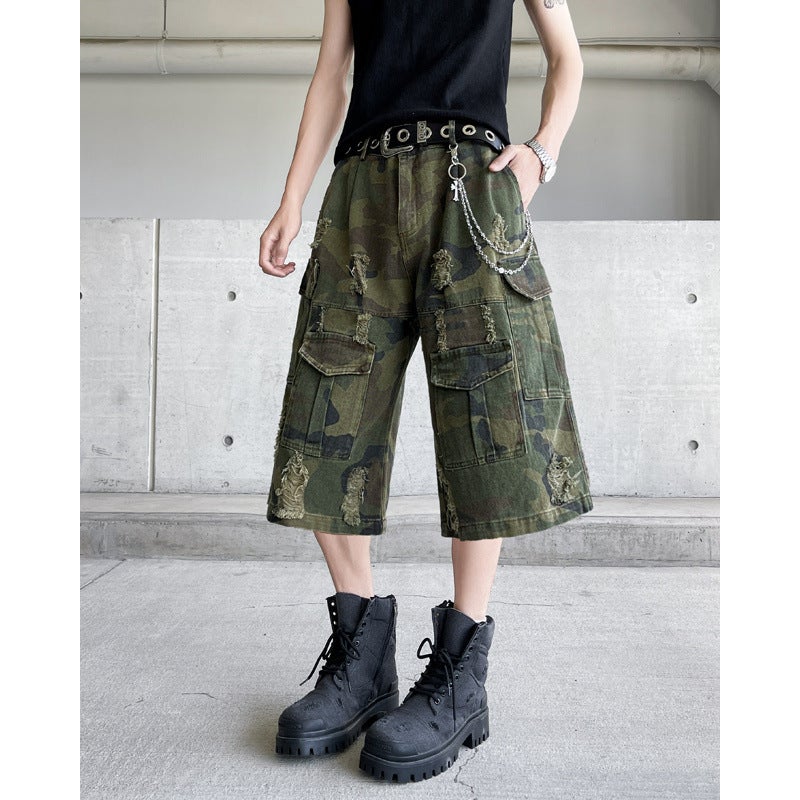 Unisex Casual Daily Denim Jeans - Image 4