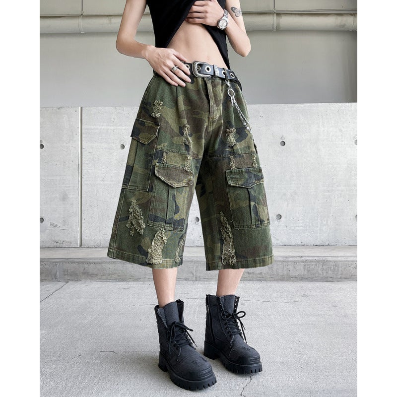 Unisex Casual Daily Denim Jeans - Image 1