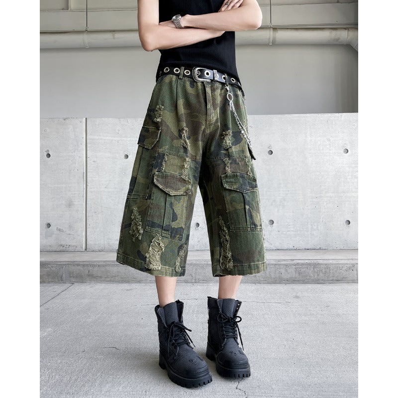 Unisex Casual Daily Denim Jeans - Image 5