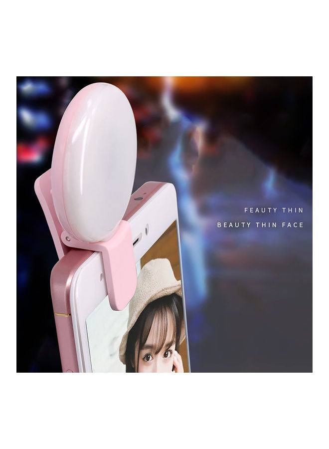 NIBEMINENT Universal LED Mobile Phone Selfie Flash Fill Light White  - Image 3