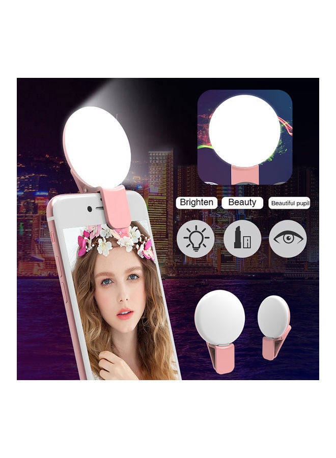 NIBEMINENT Universal LED Mobile Phone Selfie Flash Fill Light White  - Image 2