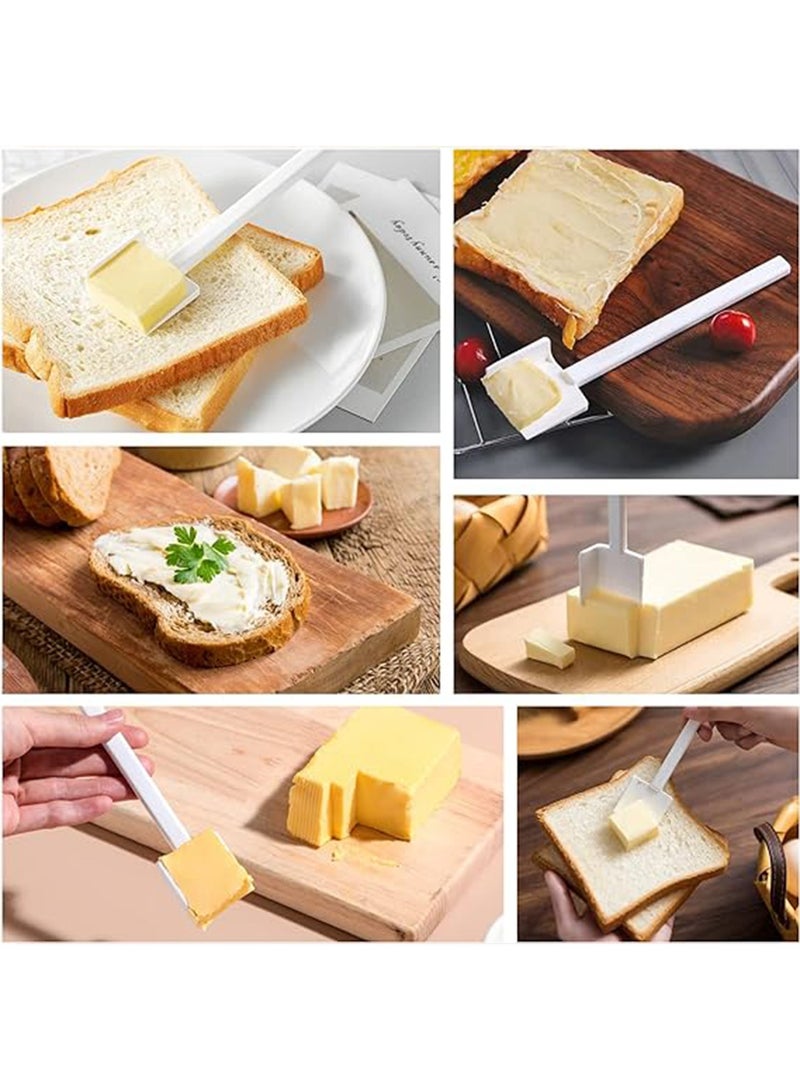 1 PCS Butter Cutter Cheese Knife Plastic One Tablespoon Butter Knife Spreader Kitchen Baking Tool with Scale Measurement  - Image 5