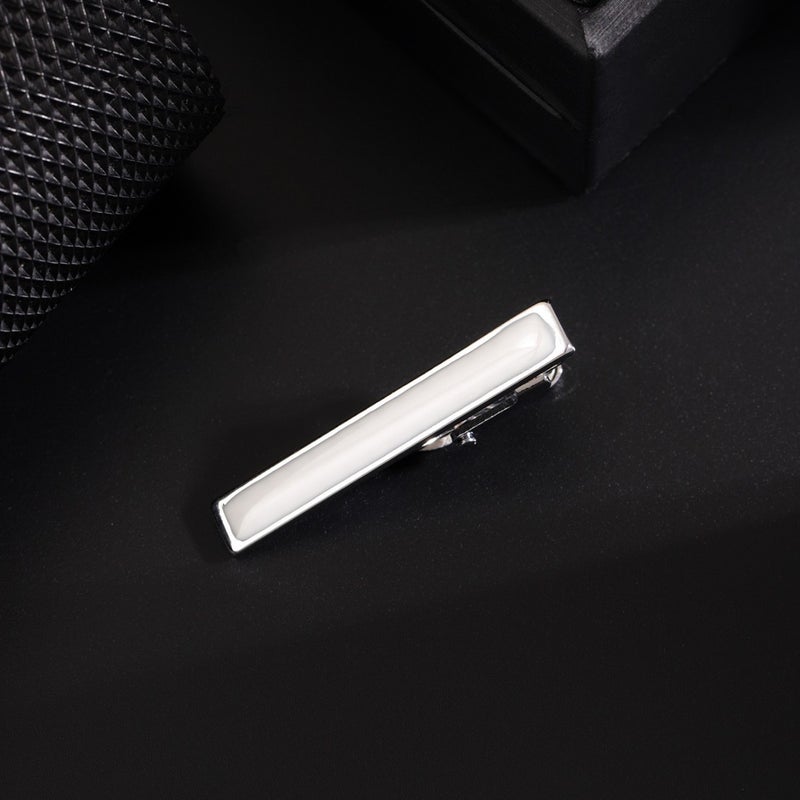 Iron Clip Men'S Formal Business Gold Tie Clip 4Cm Color Fashion Tie Clip Suit Accessories - Image 5
