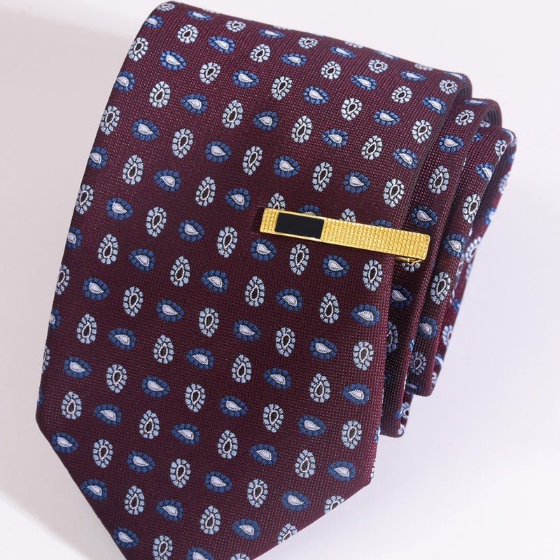 Iron Clip Men'S Formal Business Gold Tie Clip 4Cm Color Fashion Tie Clip Suit Accessories - Image 4