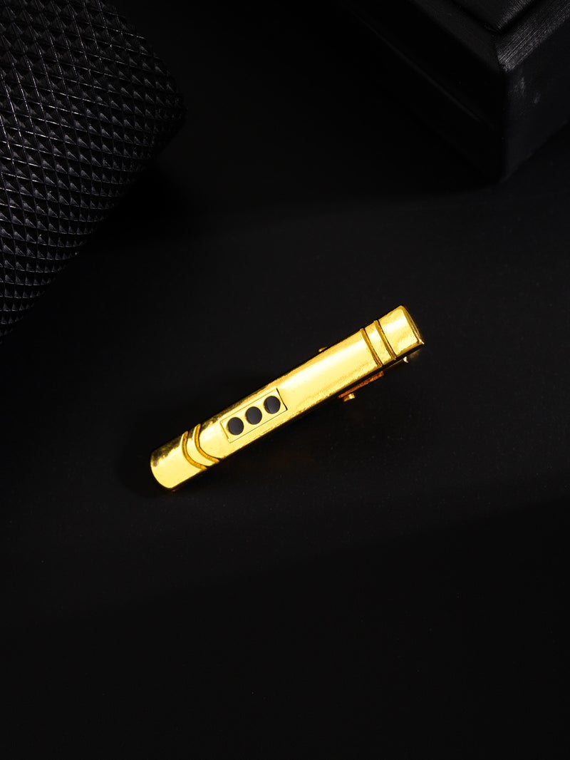 Iron Clip Men'S Formal Business Gold Tie Clip 4Cm Color Fashion Tie Clip Suit Accessories - Image 1