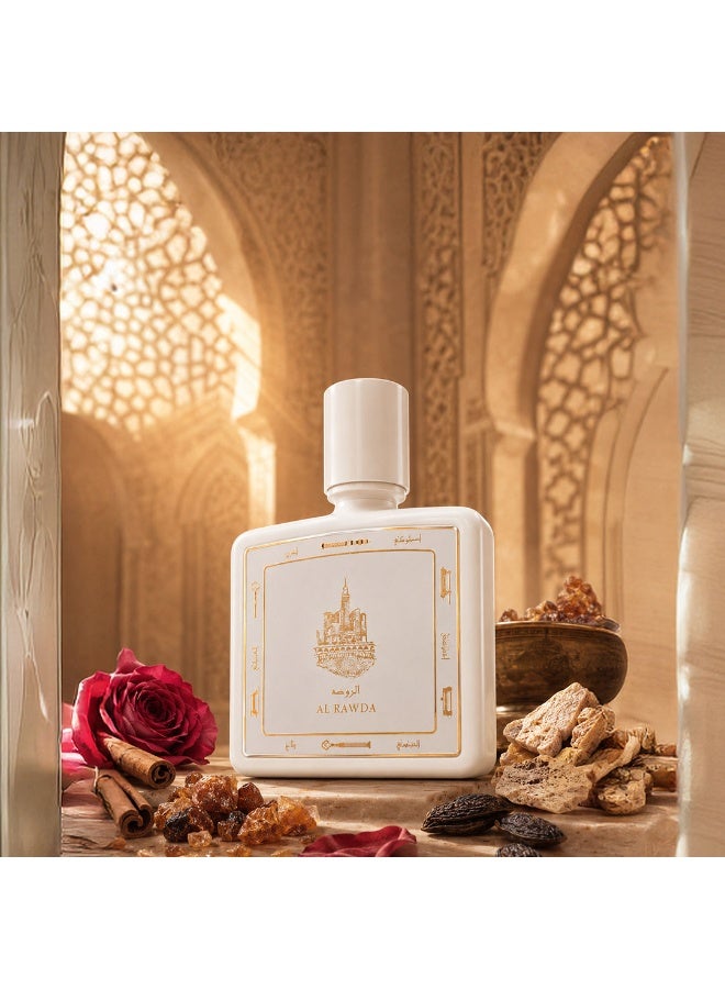Taif Al Emarat Al Rawda Eau de Parfum 80ml, Luxury Oriental Perfume, Long Lasting Fragrance, Premium EDP for Men & Women - Image 5
