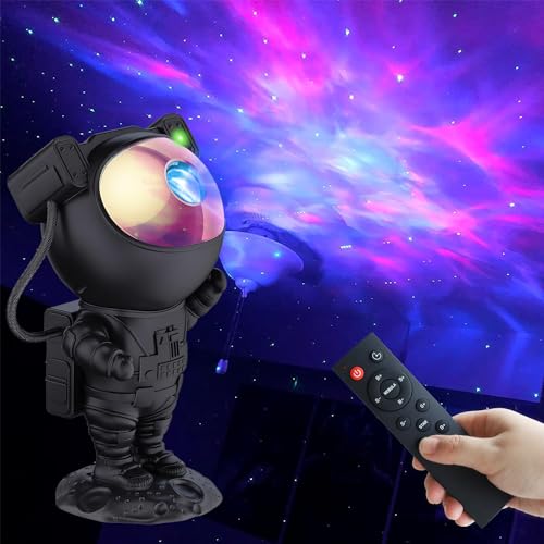 2win2buy Astronaut Star Projector Galaxy Light, 360° Space Man Buddy Projector Sky LED Night Light Space Starlight Planetarium Spaceman Lamp Gifts for Kids Adults Bedroom Ceiling Room Decor - Image 1
