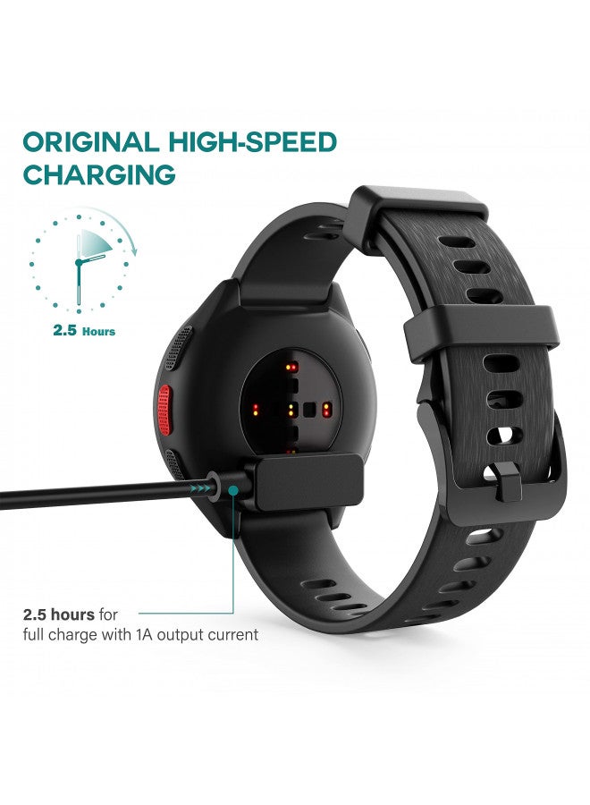 TUSITA شاحن مغناطيسي TUSITA متوافق مع ساعة Polar Pacer و Pacer Pro و Ignite 3 و Grit X2 Pro و Vantage V3 و Vantage M3 الذكية - 1 متر، USB-A - Image 4