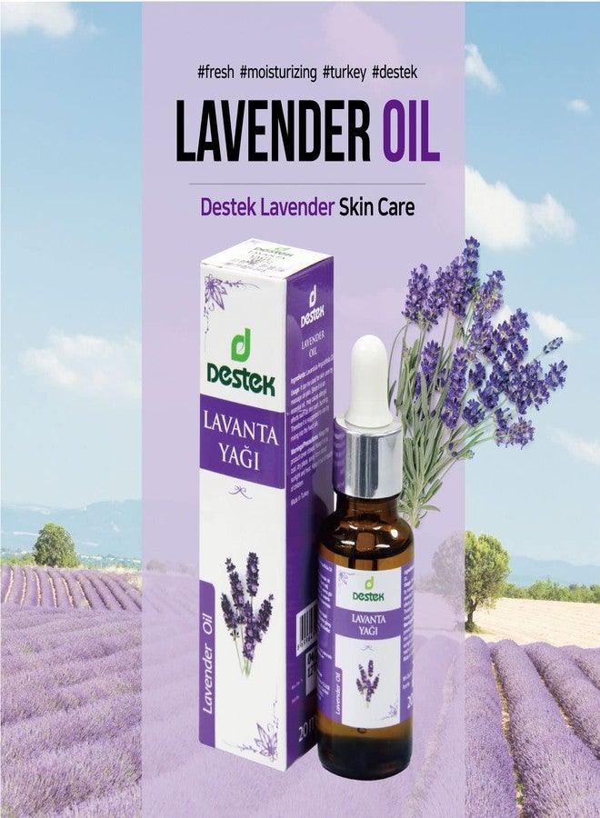 Letusto Destek Turkish Lavender Essential Oil for Facial & Skin Care - Pure & Natural Ingredients Relieves & Moisturizes Skin - Great for Face, Body, Hair & Diffuser Scents - Image 2
