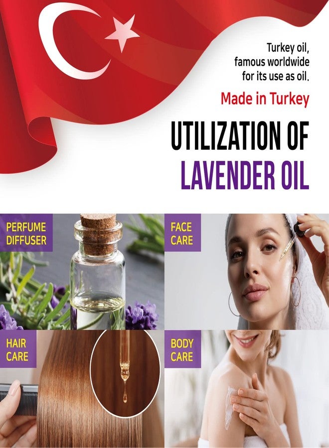 Letusto Destek Turkish Lavender Essential Oil for Facial & Skin Care - Pure & Natural Ingredients Relieves & Moisturizes Skin - Great for Face, Body, Hair & Diffuser Scents - Image 4