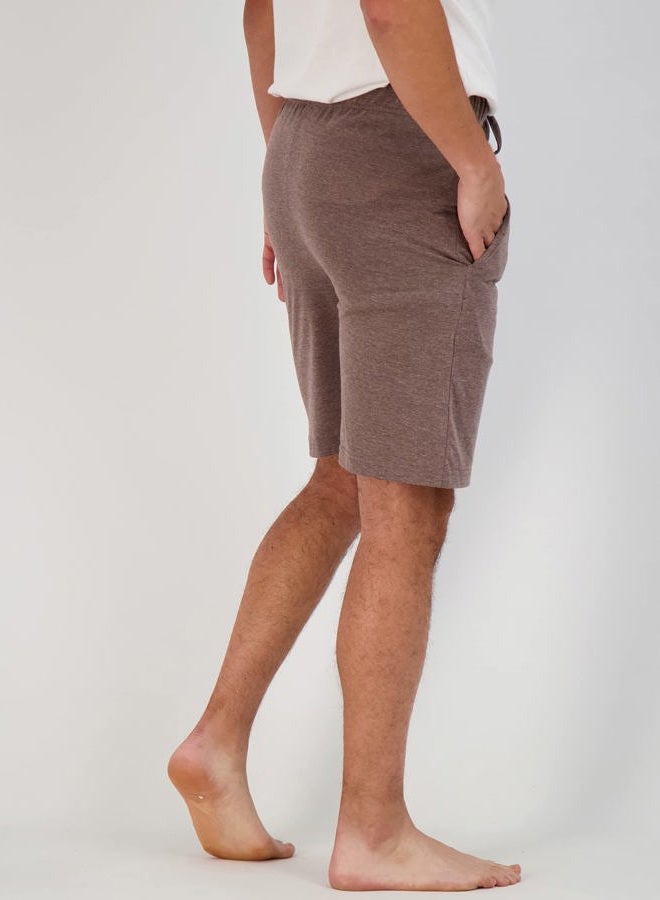 REALESSENTIALS 3 Pack:Men's 100% Cotton Ultra-Soft Knit Sleep Shorts & Lounge Wear, Set B, M - Image 3