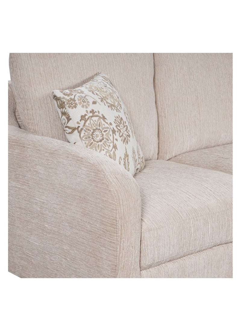 ROYALOAK Royaloak Weston Fabric 3 Seater Sofa | Metal Frame Support | Fabric Upholstery | Sofa 3 Seater | Durable & Long-lasting | Comfortable Seating Space  - Image 5