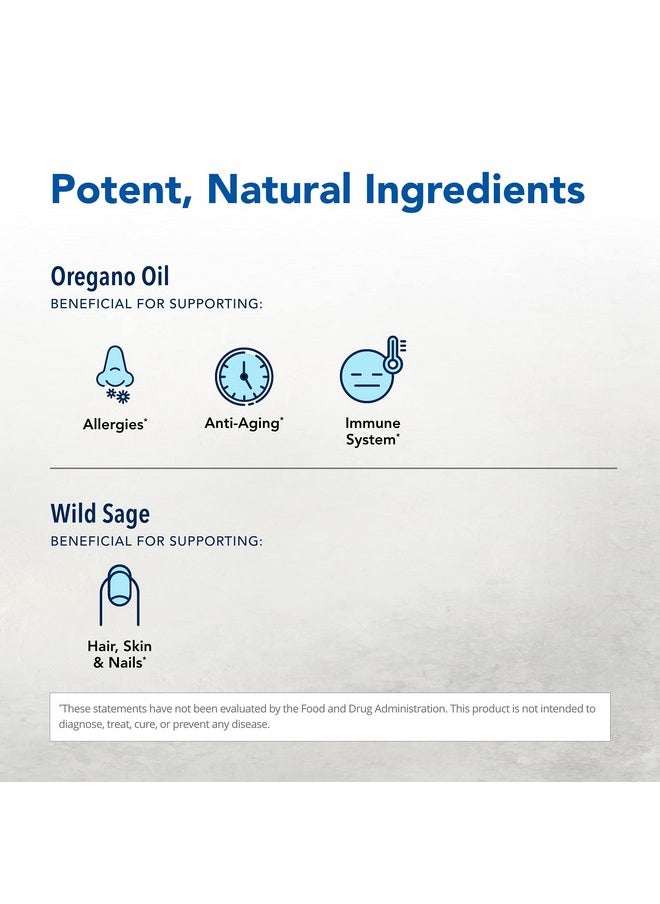 North American Herb & Spice - Fungeclenz 1 Fl. Oz. Immune Support Healthy Hair Skin & Nails Contains Oregano Food & Spice Oils Nongmo Vegan 173 Total Servings - Image 1
