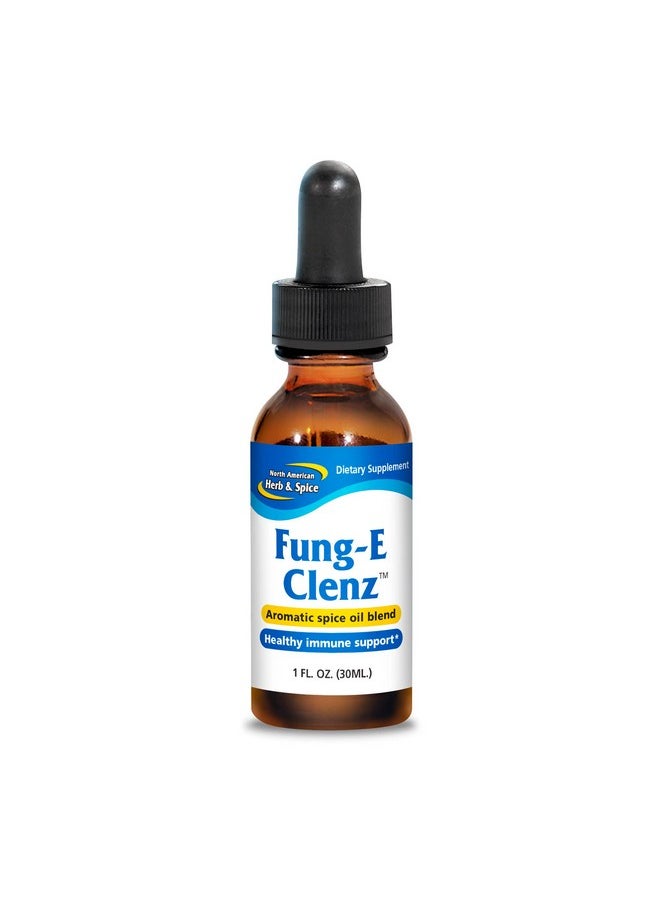 North American Herb & Spice - Fungeclenz 1 Fl. Oz. Immune Support Healthy Hair Skin & Nails Contains Oregano Food & Spice Oils Nongmo Vegan 173 Total Servings - Image 1