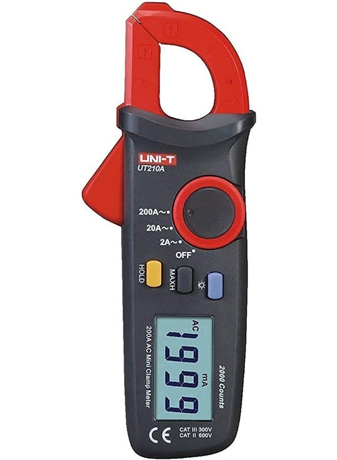 UNI-T مقياس تيار صغير Uni-T UT210A 200A - Image 1