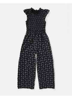 American Eagle AE Ruffle Sleeve Smocked Jumpsuit  - Image 3