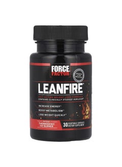 Force Factor Force Factor, LeanFire®, 30 Vegetable Capsules 