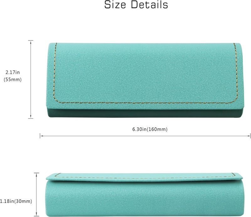 VisionGlobal Hard Shell Eyeglass Case for Eyeglasses and Sunglasses for Men/Women and Kids - Image 3