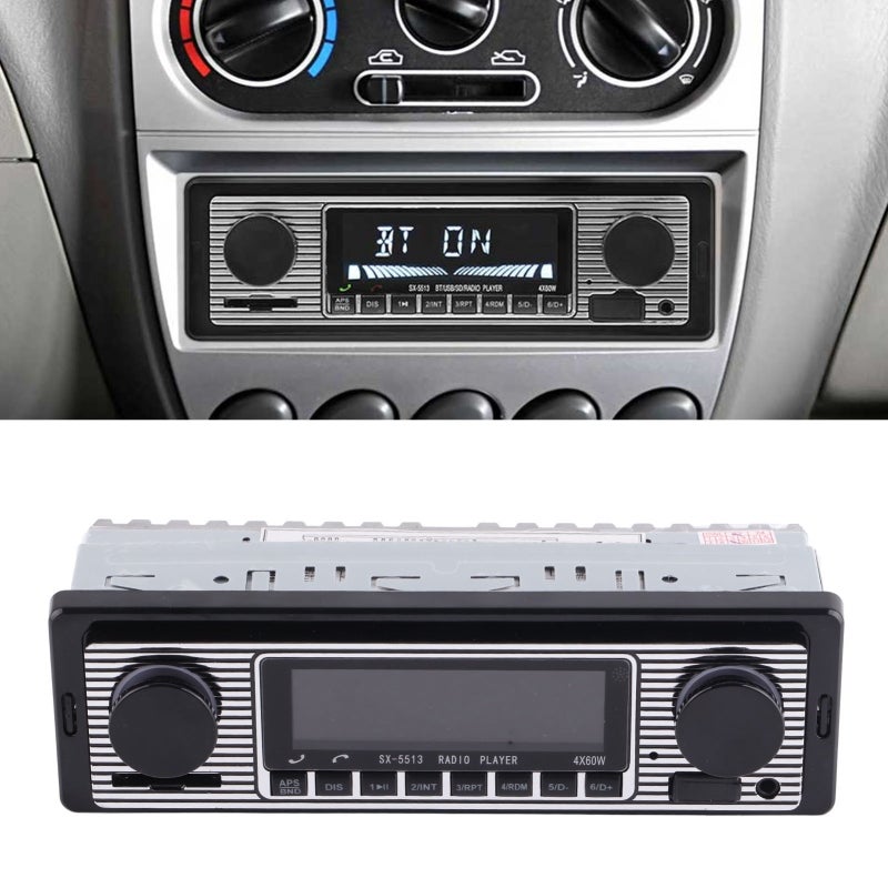 Car Radio: 4 Channel Audio, Stable Bluetooth Connection, Hands Free Call - HD FM Radio, USB/SD Audio Playback - MP3 Player for Vehicle Drivers, Daily Commuters & Road Trips - Image 4