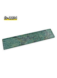 Stone Pattern Acrylic Water Ripple Keyboard Hand Rack Comfortable High Wrist Pad Creative Palm Rack Multi-Size Dirty Resistant-Colour:360*80*10mm-Pattern:FS1134