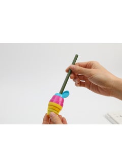 Serve Bobo Pencil Sharpener with Eraser - Set of 4  - Image 3