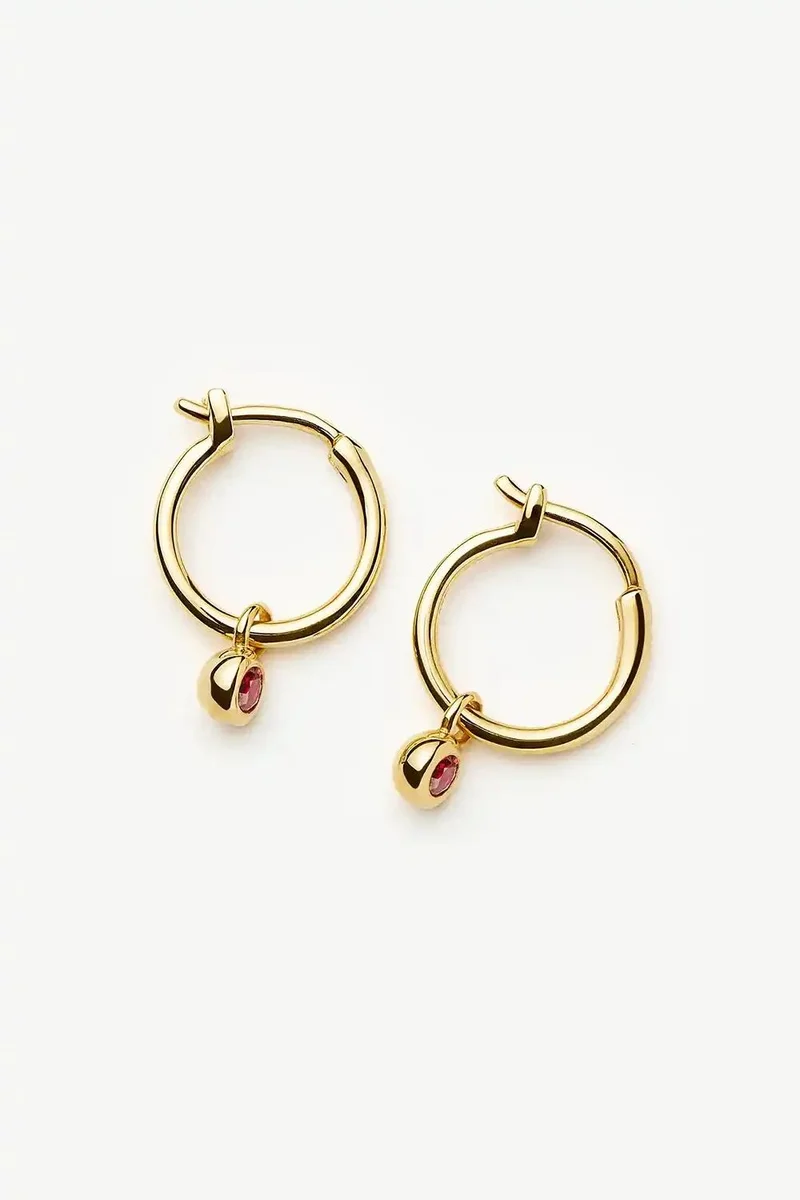 Missoma Lunar New Year Charm Huggies