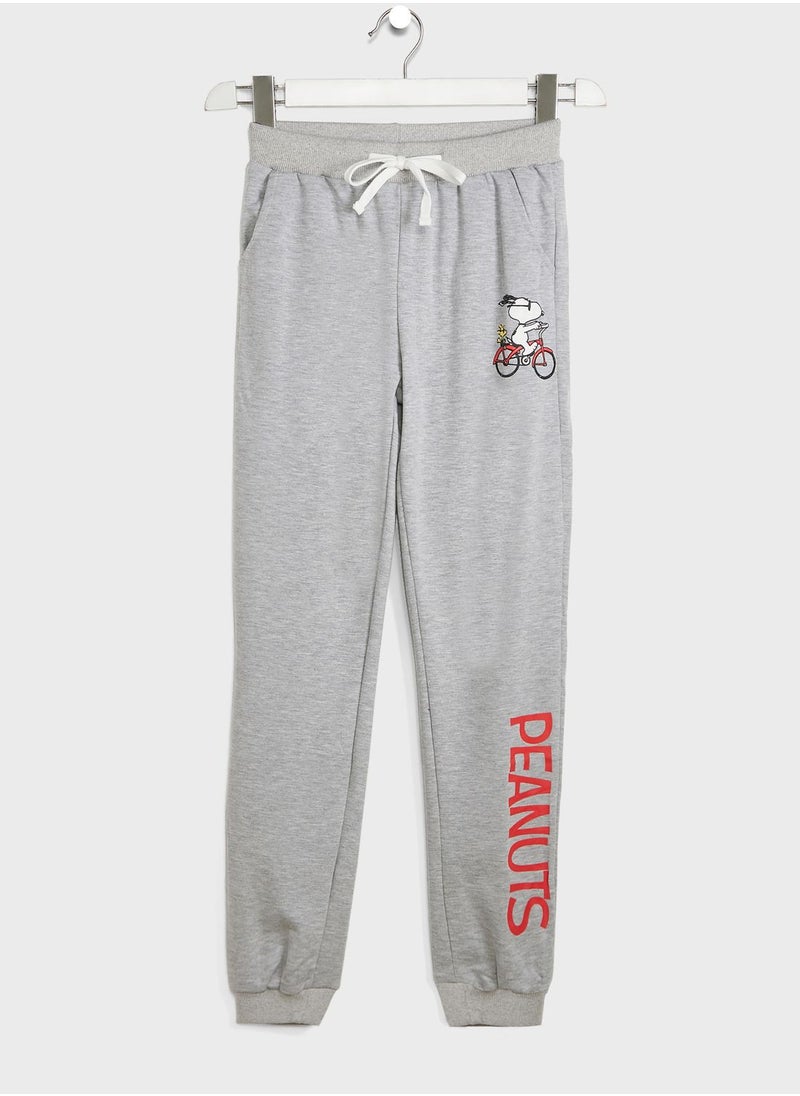 Peanuts - Youth Snoopy Sweatpants - Image 1