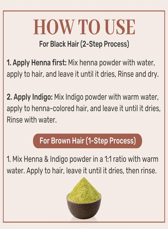 SAMYAM Natural Indigo Powder - 200g (7 oz) | Natural Hair Dye, Chemical and PPD Free - Image 5