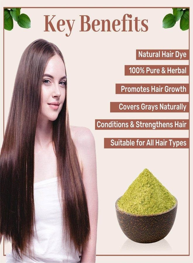 SAMYAM Natural Indigo Powder - 200g (7 oz) | Natural Hair Dye, Chemical and PPD Free - Image 3