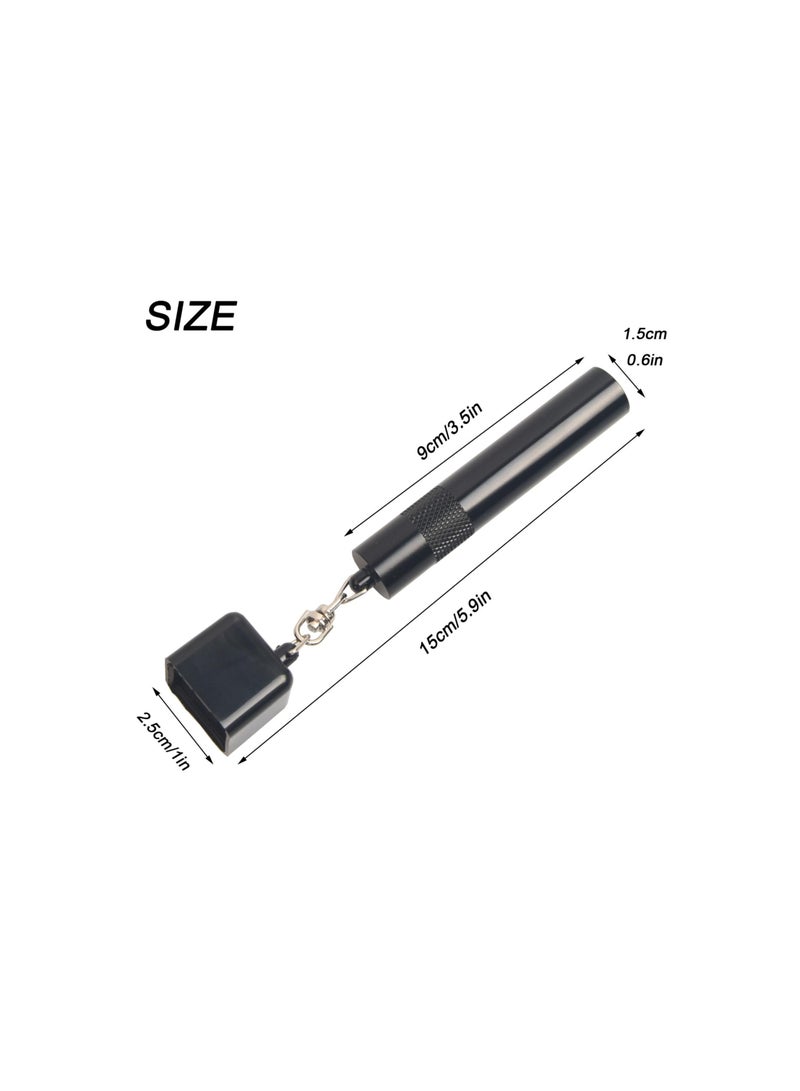 SOLARAE 3 in 1 Snooker Pool Cue Tip Shaper, Repair Cue Tip Stick Accessories with Pool Cue Tips Storage and Billiard Pool Chalk Holder, for Billiards Non-Slip Billiard Cue Tip Tool Pool Table Accessory - Image 2