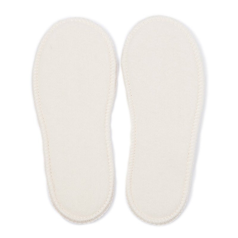 LANACare Soft Merino Wool Insoles, Natural White, Size 41 - Image 3