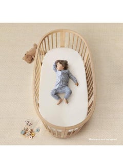 Sleepi Bed, White Oval Crib Suitable For Ages 0 - 5 Years Old Adjustable, Stylish And Flexible Sturdy Beech Wood Frame - pzsku/Z0386670E605542BB32D9Z/45/_/1734417097/bfa828b8-b684-4a94-b10d-dcd3fed7fe1b