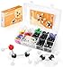 NINGOO Organic Chemistry Model Kit with P Orbitals307 PCSPortable Molecular Model Kit for Chemistry ClassesAtomic Element Model Set for OrganicInorganic LearningSupply to Students Teachers - Image 3